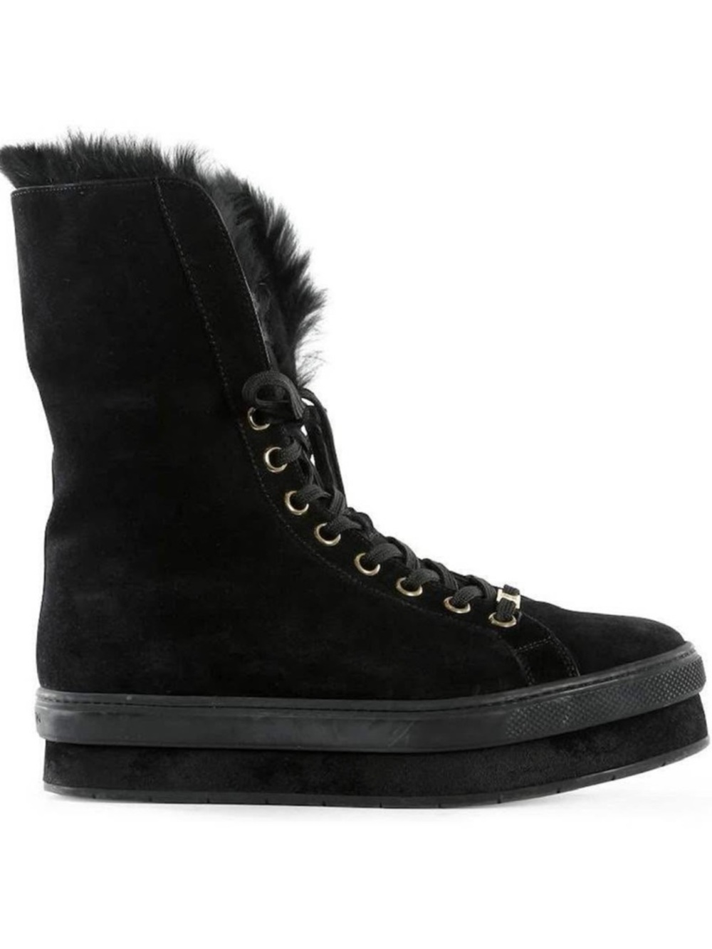 Authentic Louis Vuitton Suede Winter Boots